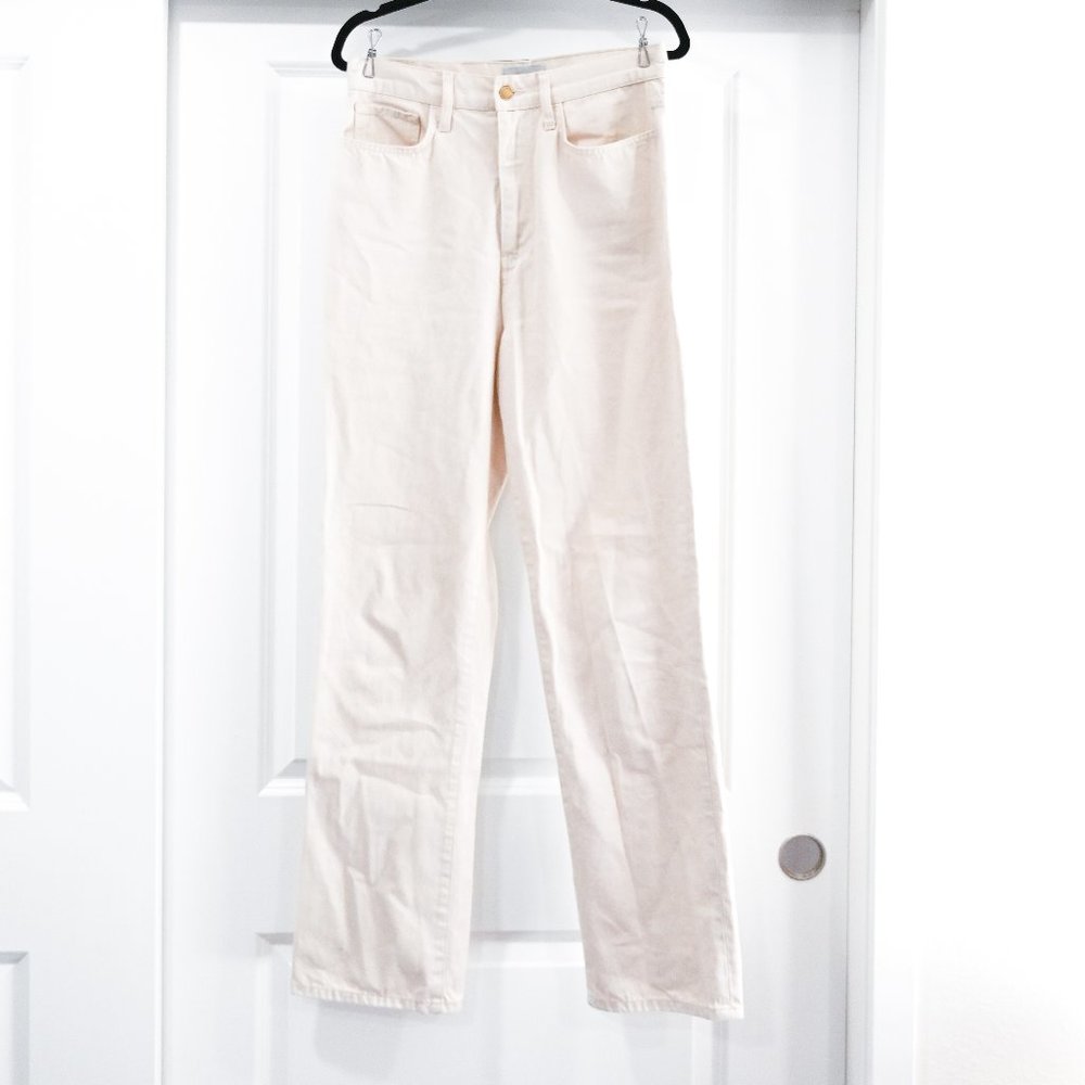 Triarchy Size 30 Oatmeal Straight Leg Jeans